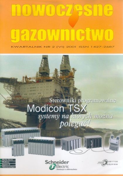 Nowoczesne Gazownictwo Nr 2 (VI) 2001