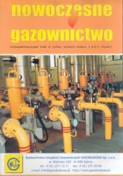 Nowoczesne Gazownictwo Nr 2 (VIII) 2003